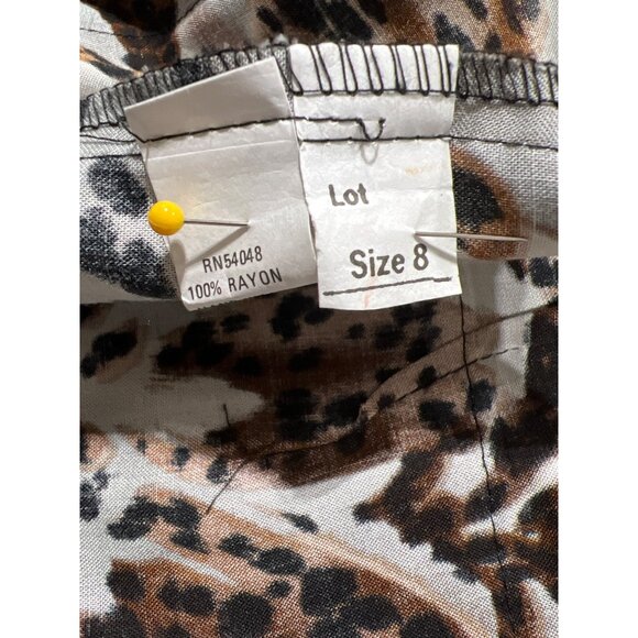 Britany Blu Authentic Vintage Women's Patterned Blazer Jacket - Picture 8 of 9